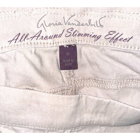 Gloria Vanderbilt Womens All-Around Slimming Effect Straight Leg Pants XL - Picture 3 of 7